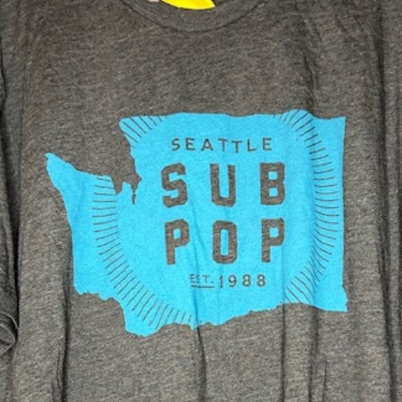 Sub-Pop WA State T-shirt Size XXL - Picture 2 of 4